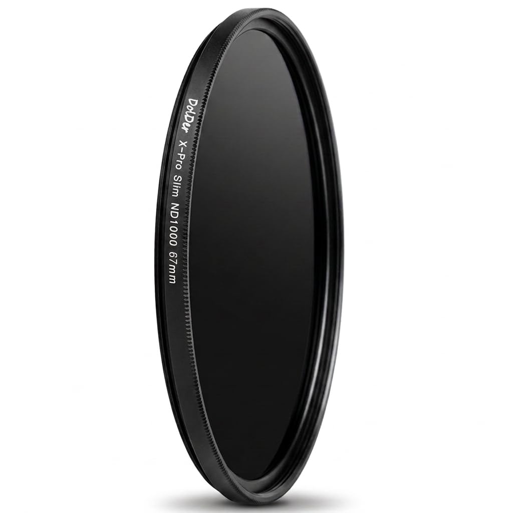 ND1000 67mm Filter, X-Pro Series Slim Neutral Graufilter ND1000 (10 Stops) Objektivfilter mit 16 Nan