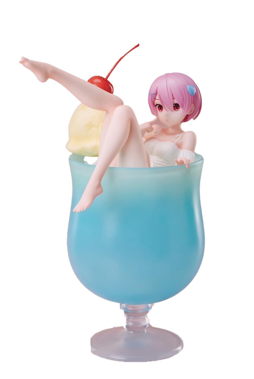 eICOCO Re:Zero -Starting Life in Another World- Ram (Cream Soda Ver.) PVC-Figur im Massstab 1:7