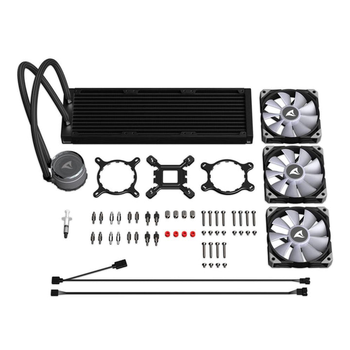 Sharkoon S90 RGB, AIO Wasserkühlung, Typ 360