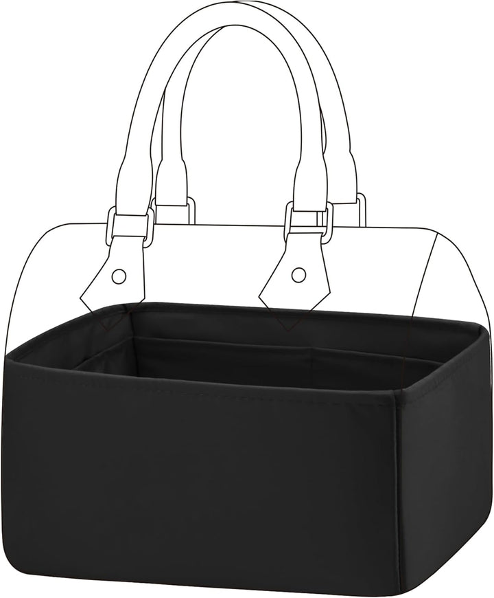 DGAZ Handtaschen Organizer Einsatz, Seide Handtaschenorganisator für LV Speedy Nano/20/25/30/35/40/4