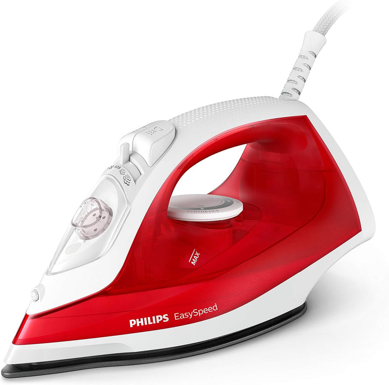 Philips EasySpeed Bügeleisen, 220 Milliliter, rot