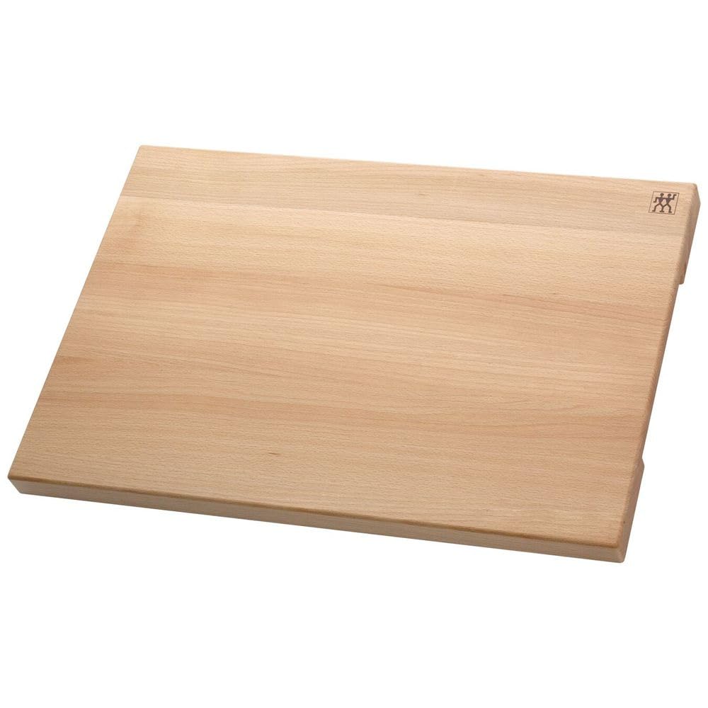 ZWILLING Schneidbrett aus massiven Holz, Buche, Braun, 60 x 40 x 3 cm Schneidbrett, massive Buche, S