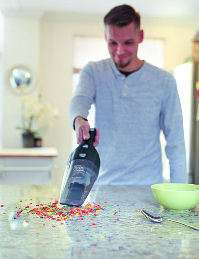 Black+Decker NSVA315J-QW 10.8V, 1.5Ah Lithium 4in1 Akku-Handstaubsauger Dustbuster, Akkusauger inklu