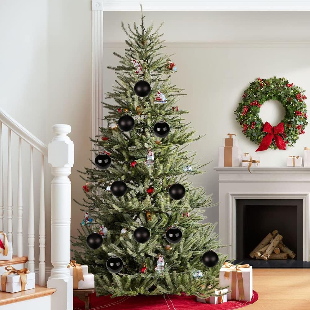 Ø 15CM Weihnachtskugeln Kunststoff 2 Stücke Grosse Christbaumkugeln Weihnachtsdeko Bruchfest Ornamen