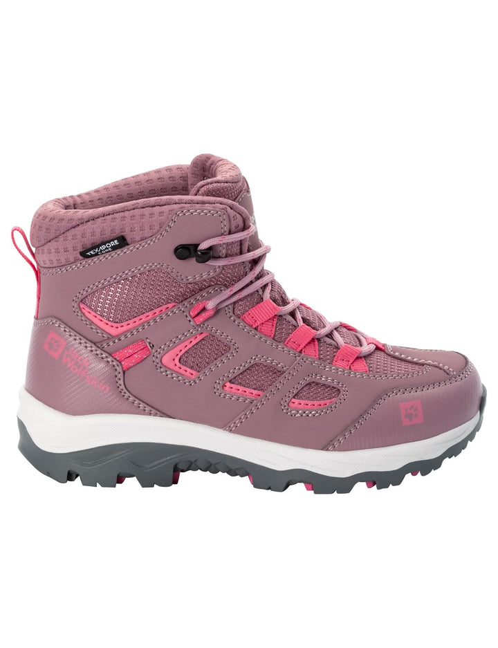 Jack Wolfskin Jungen Unisex Kinder Vojo Texapore Stiefel 40 EU Ash Mauve, 40 EU Ash Mauve