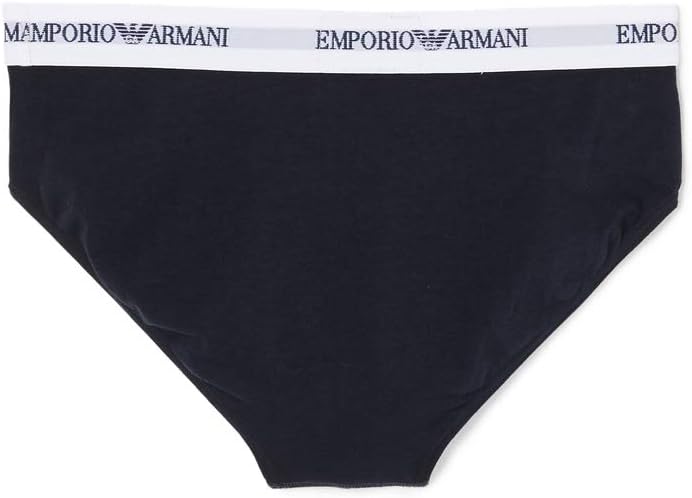 Emporio Armani Underwear Essential Core Logoband 2-Pack Brief S White/Marine, S White/Marine