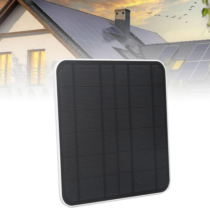 für Ring Solar Panel, 12 W Solar Panel Kamera Ladegerät für Ring für Kamera für Stick Up Cam Akku 2.