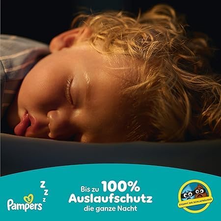 Pampers Baby Windeln Grösse 3 (6-10kg) Premium Protection, Midi, 204 Stück, MONATSBOX Grösse 3 (204