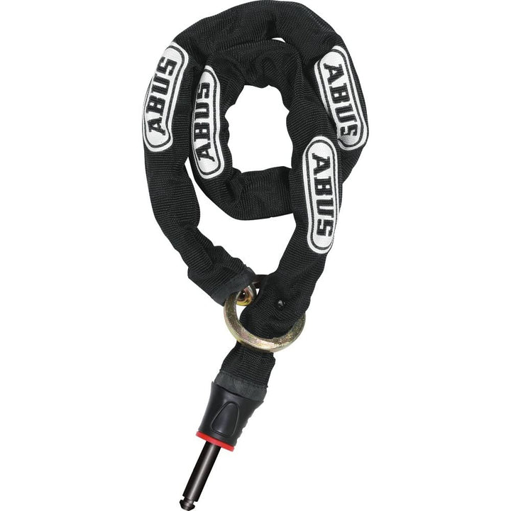 ABUS Rahmenschloss-Einsteckkette - Adaptor Chain 8KS + Schlosstasche ST5950 - 8 mm starke Kette - Lä