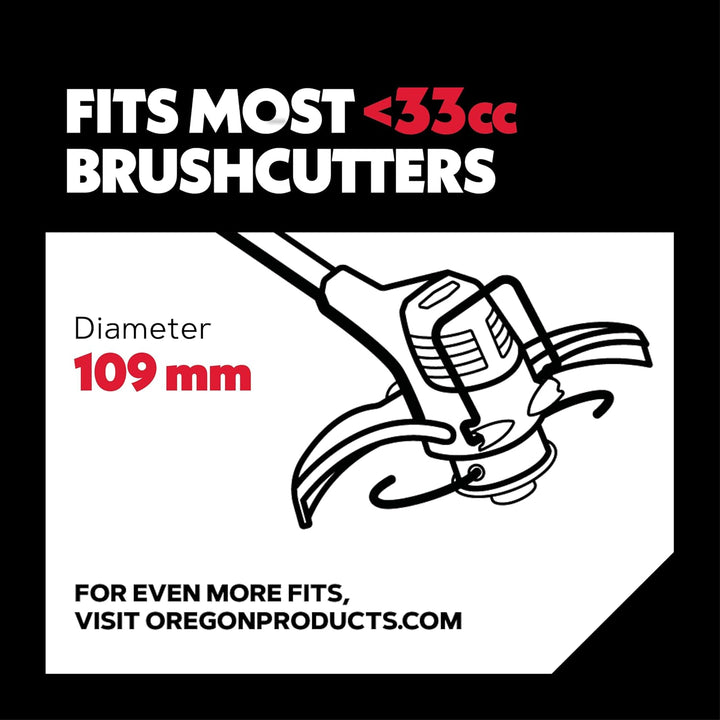 Oregon Universal-Fadenkopf Tap & Go, geeignet für die meisten Freischneider/Rasentrimmer mit geradem
