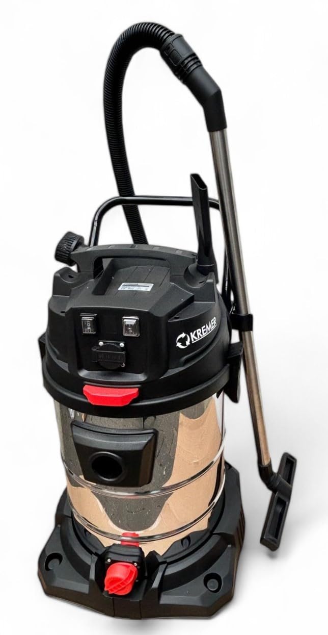 Industriesauger 2400W Nass- Trockensauger 65L Schmutzbehälter Industriestaubsauger Gewerbestaubsauge