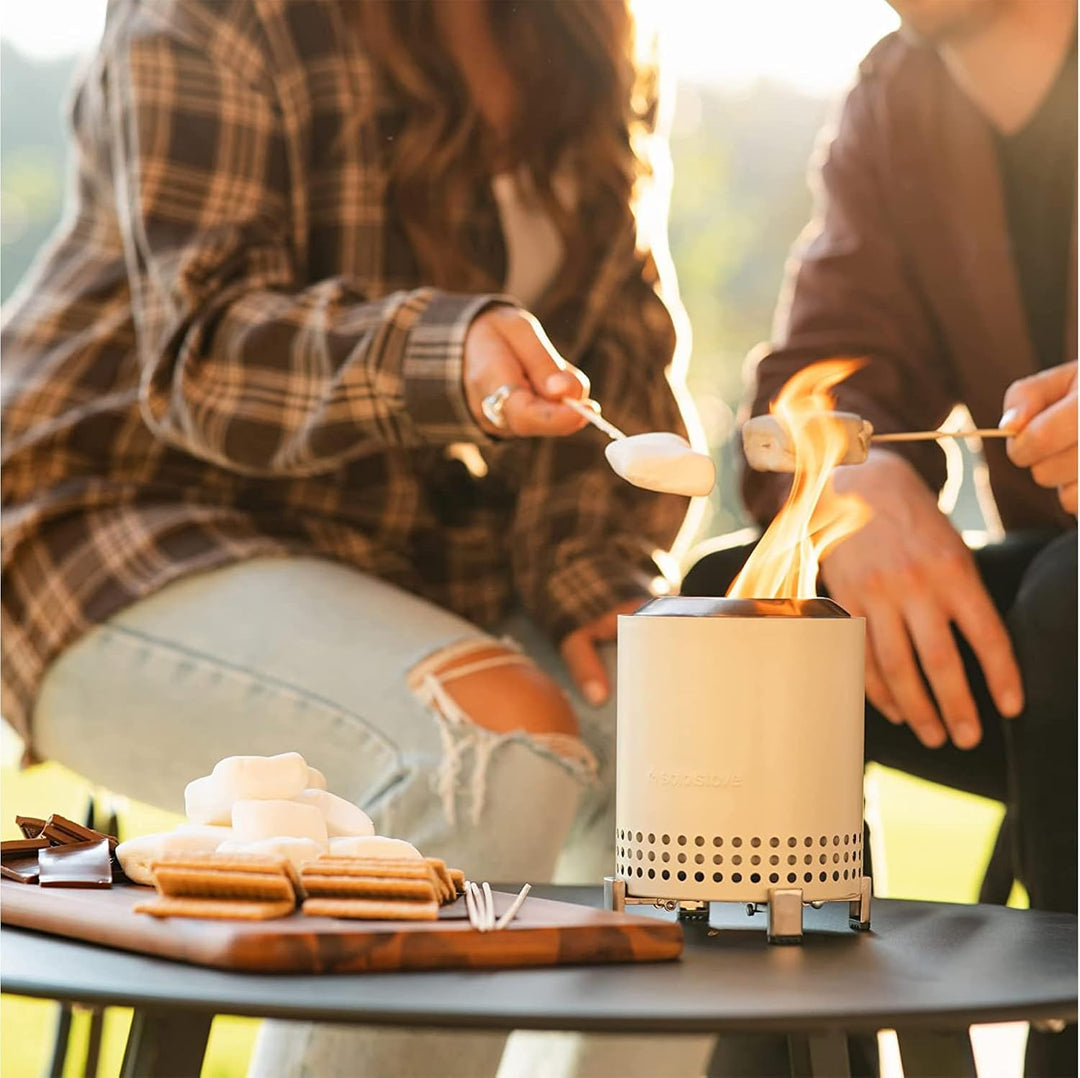 Solo Stove Mesa Tischfeuer Outdoor | Raucharmer Mini Tischkamin, Deko für Garten, Terrasse und Balko