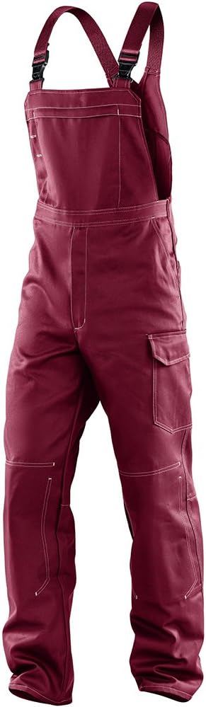 KÜBLER Workwear KÜBLER ORGANIQ Arbeits-Latzhose Bordeaux 60 Bordeaux, 60 Bordeaux