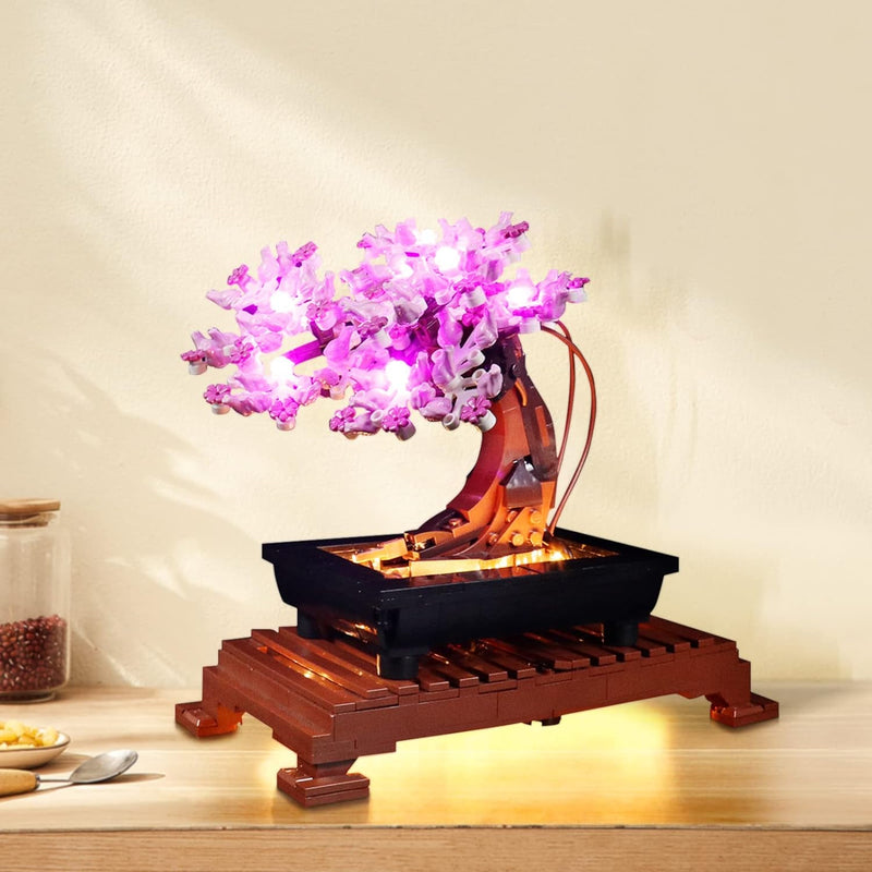 Led Licht Set für Lego Bonsai Baum, Led Beleuchtungs für Lego 10281 Tree Icons Botanik-Kollektion, H