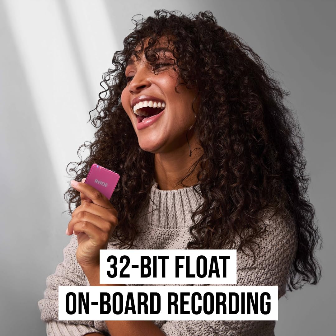 RØDE Wireless GO (Gen 3) – Kompakter kabelloser Mikrofon – Kristallklarer Klang, 32-Bit Float Aufnah