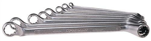 PROMAT 823403 Doppelringschlüsselsatz 10tlg. DIN838 SW6x7-24x27mm PROMAT ISO3318/1085