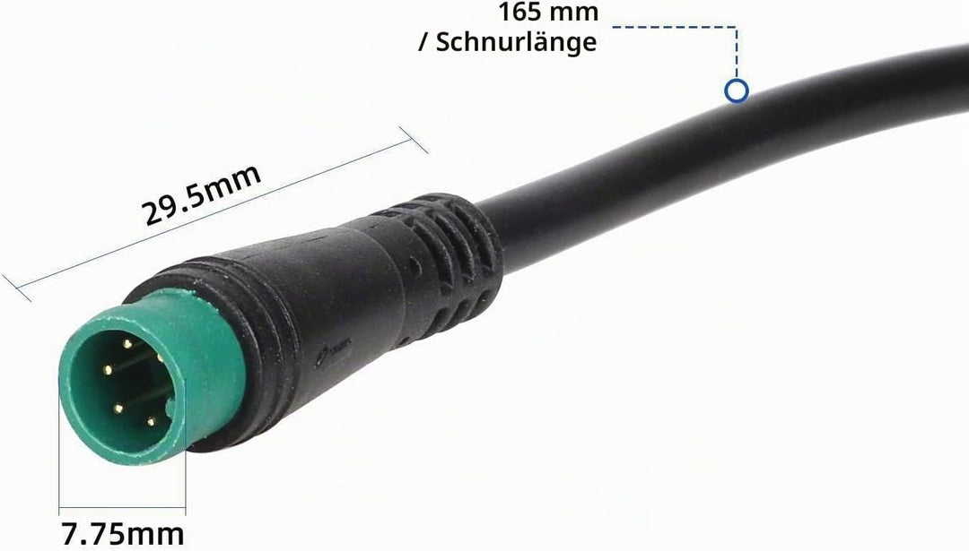 Elektrisches Türschloss für Kukirin G2 Pro/G2 Max, 5-polig, Elektroroller Starterschalter Gashebel m