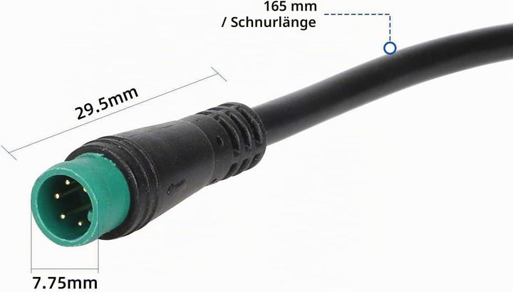 Elektrisches Türschloss für Kukirin G2 Pro/G2 Max, 5-polig, Elektroroller Starterschalter Gashebel m