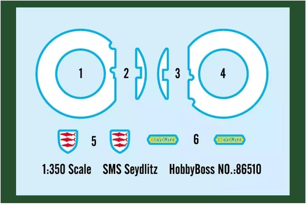 Hobby Boss 1/350 SMS Seydlitz