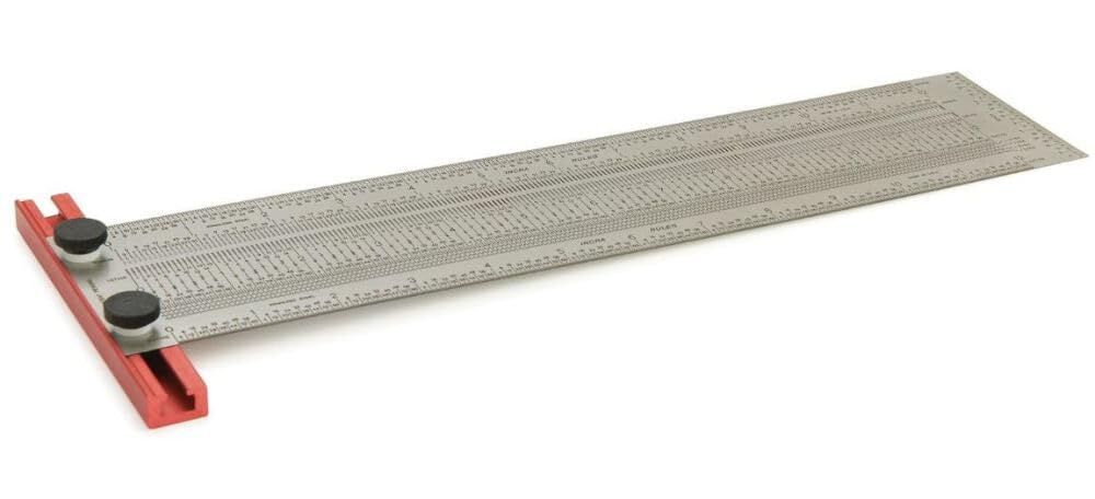 Incra T-RULE12 12-Inch Precision Marking T-Rule by Incra, 12-Inch