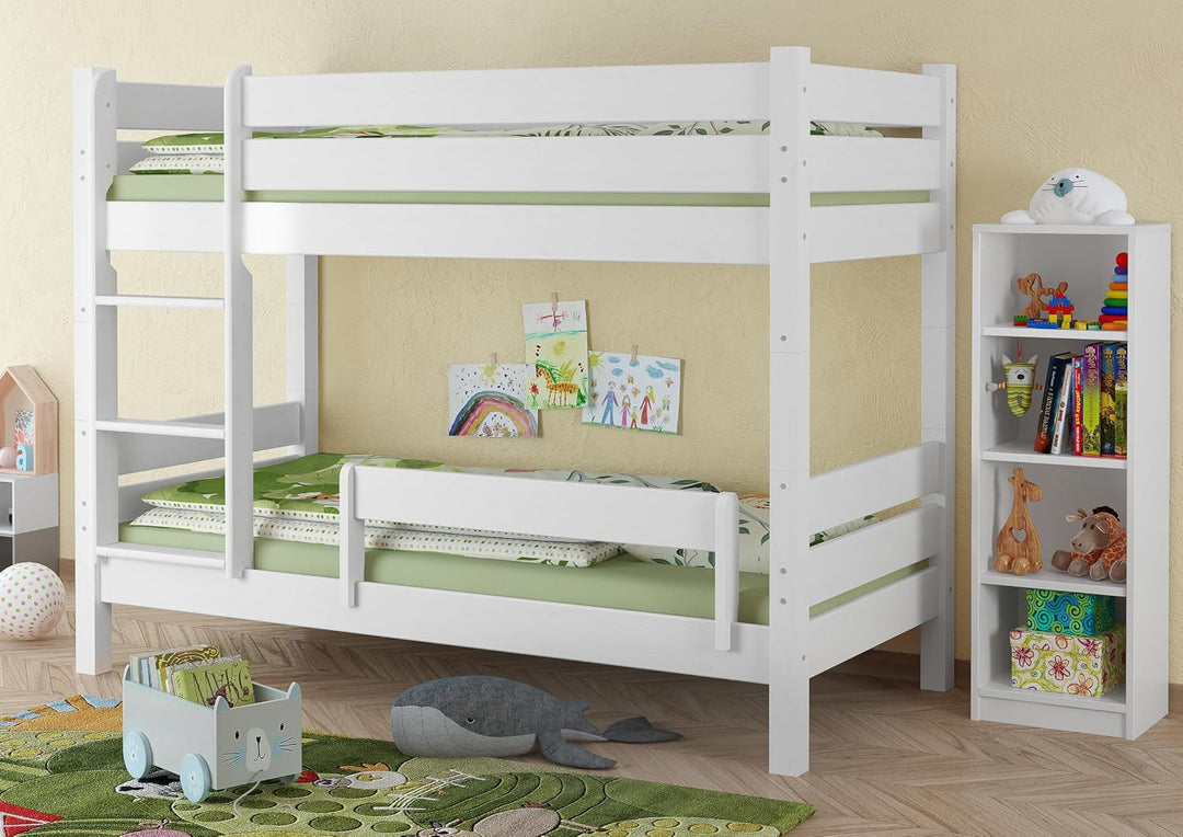 Kindersicherung für Bettseiten mit 28 MaterialstärkeKiefer weiss, Kiefer weiss