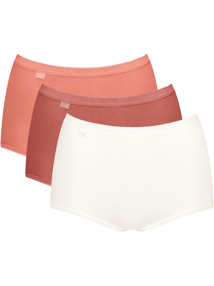 Sloggi Damen Basic+ Maxi C3p 38 Multiple Colours 21, 38 Multiple Colours 21