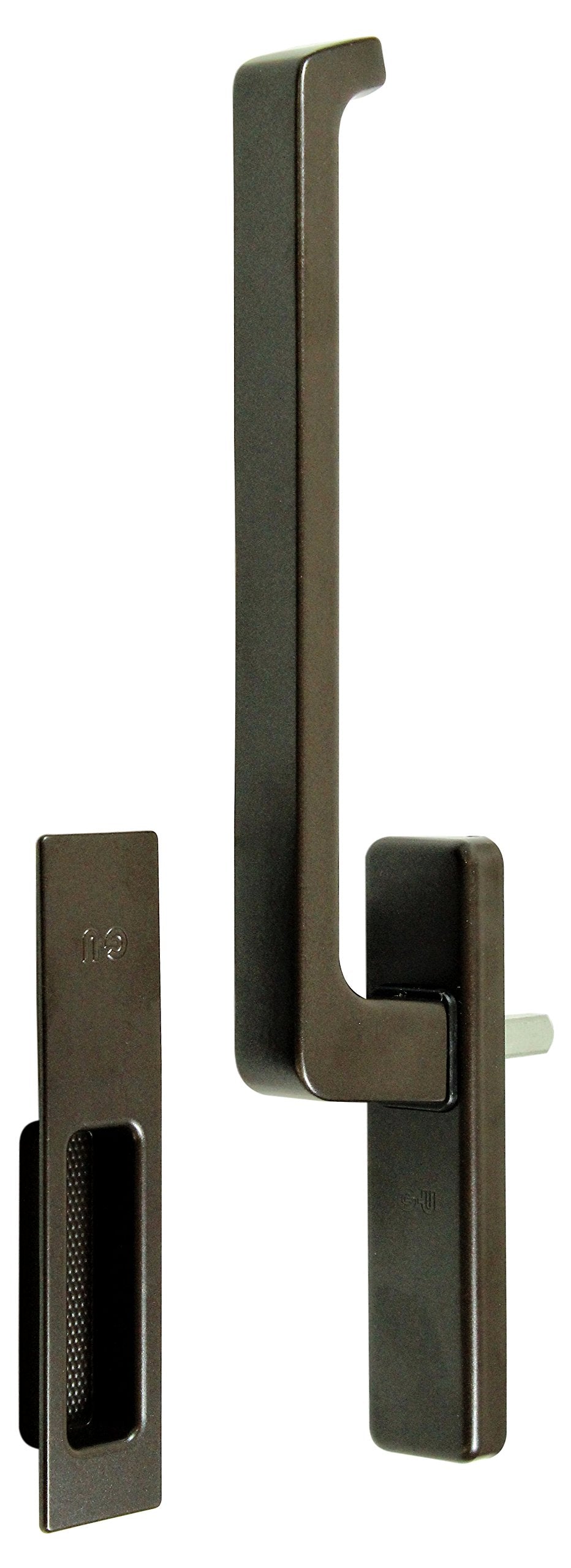 SN-TEC GU Schiebetür Drehgriff DIRIGENT 934/937 (9-29519 01B) mit Unterbau 6432, Links und Rechts ve