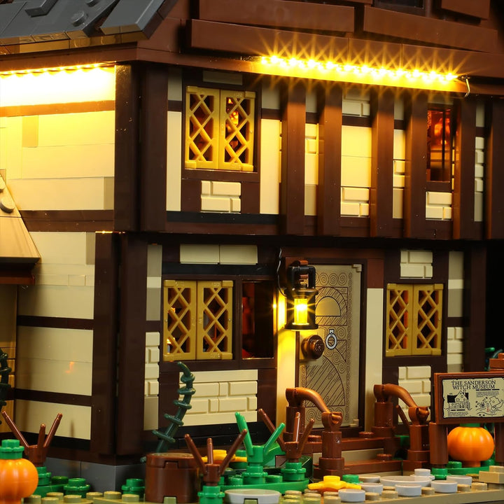 BRIKSMAX Led Lighting Kit for LEGO-21341 Disney Hocus Pocus: The Sanderson Sisters' Cottag - Compati