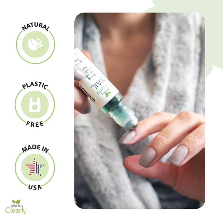 Clearly NAIL, Nagel- und Nagelhautöl | Nagelverstärker für starke, gesunde Nägel und Nagelhautrepara
