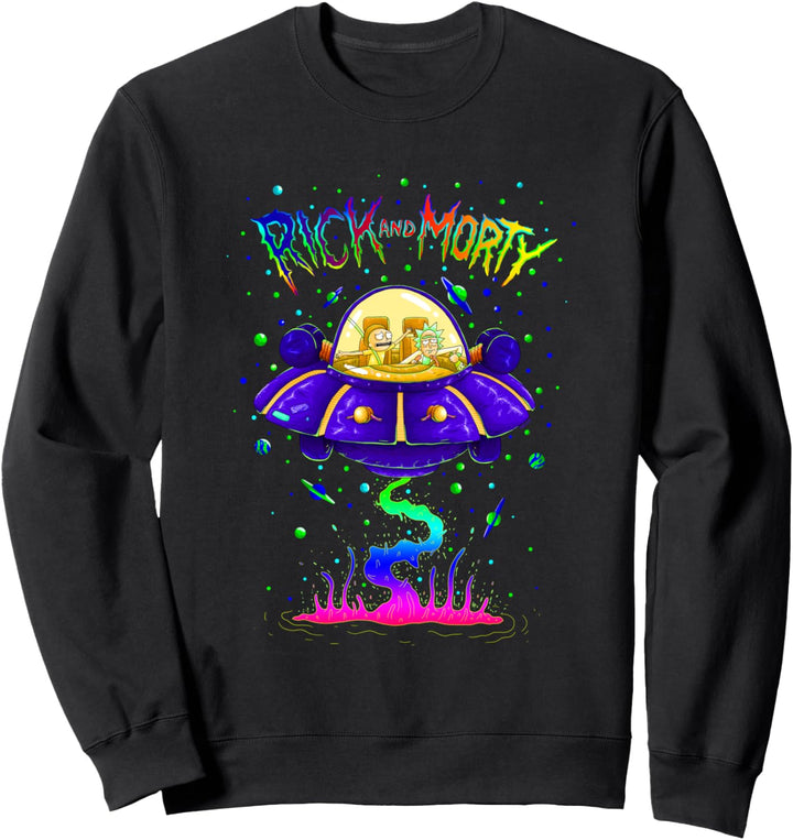 Adult Swim Rick & Morty Space Cruiser Sweatshirt