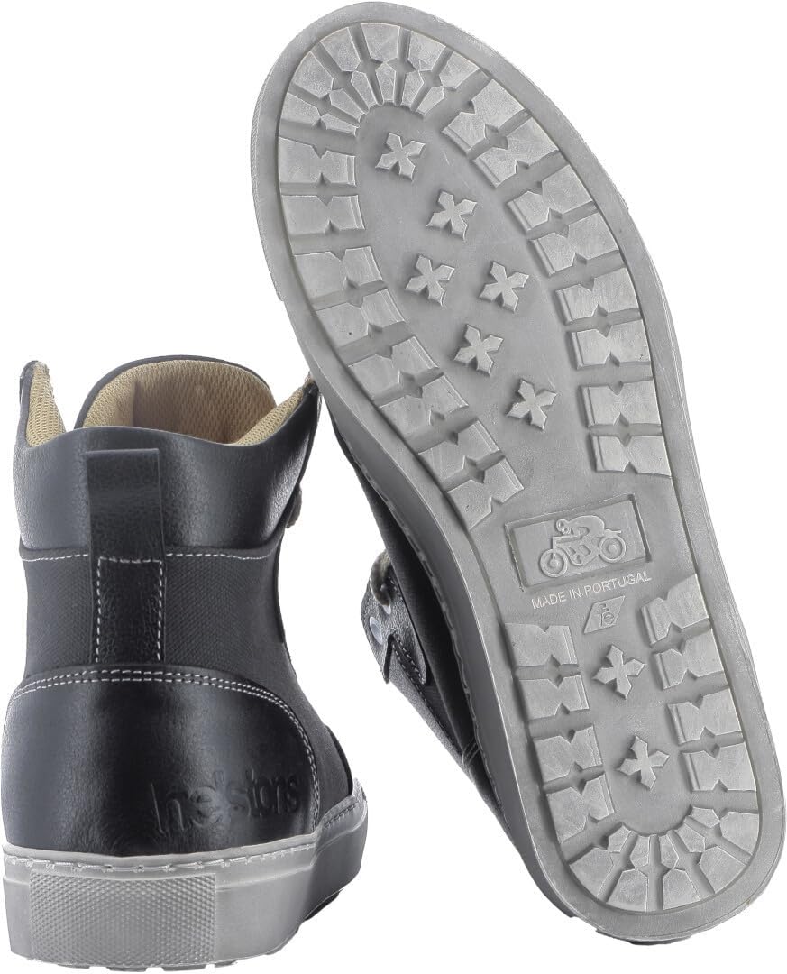 Helstons Kobe Motorradschuhe, grau/schwarz, 39 39 EU Grau Schwarz, 39 EU Grau Schwarz