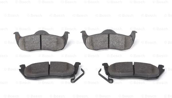 Bosch BP1053 Bremsbeläge - Hinterachse - ECE-R90 Zertifizierung - vier Bremsbeläge pro Set
