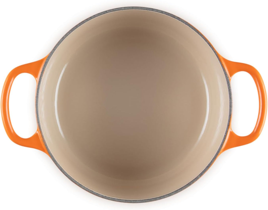 Le Creuset Signature Gusseisen-Bräter mit Deckel, Ø 18 cm, Rund, Für alle Herdarten und Induktion ge