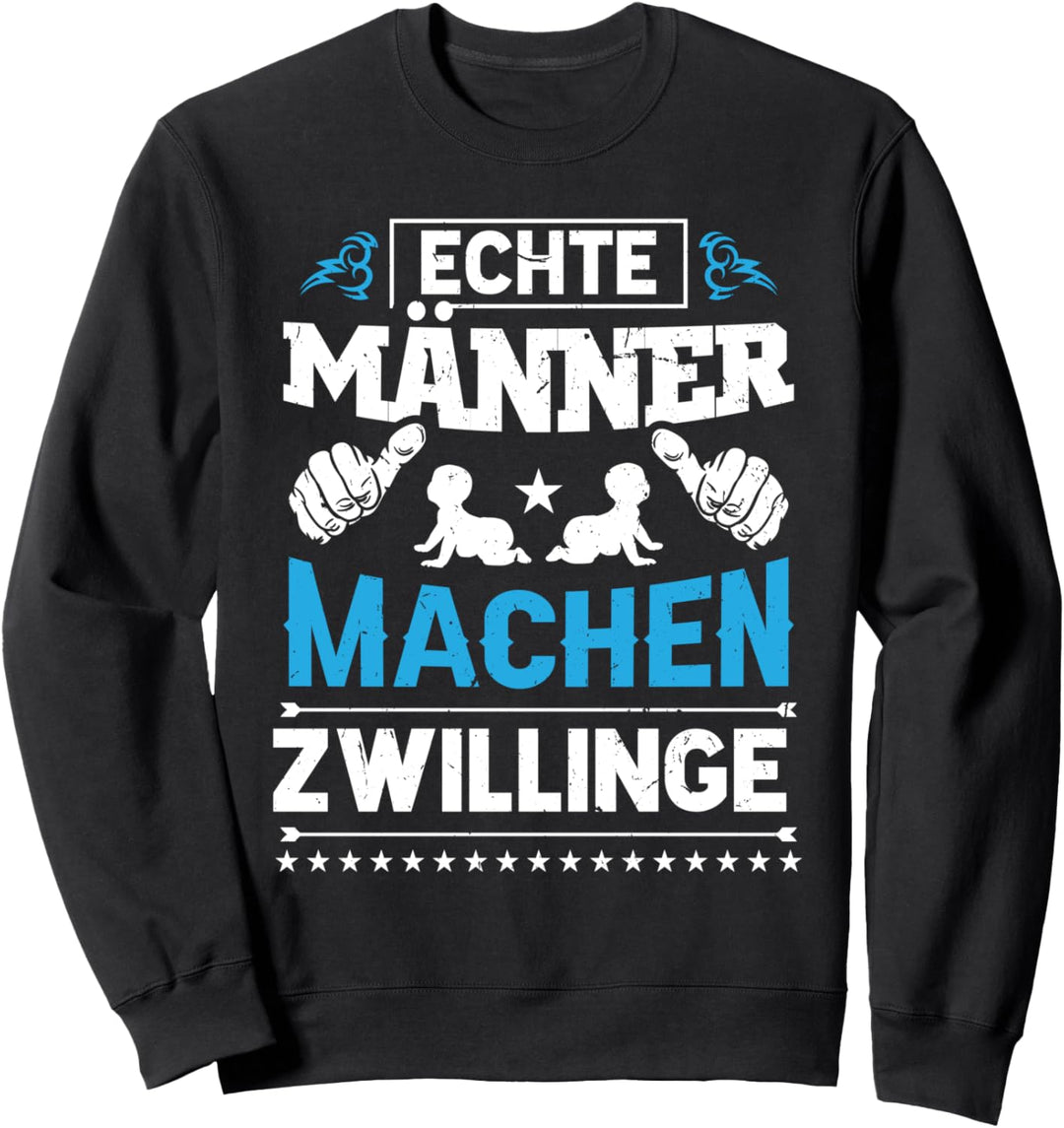 Vater und Sohn & Tocher Zwillinge Partnerlook Dad Vatertag Sweatshirt