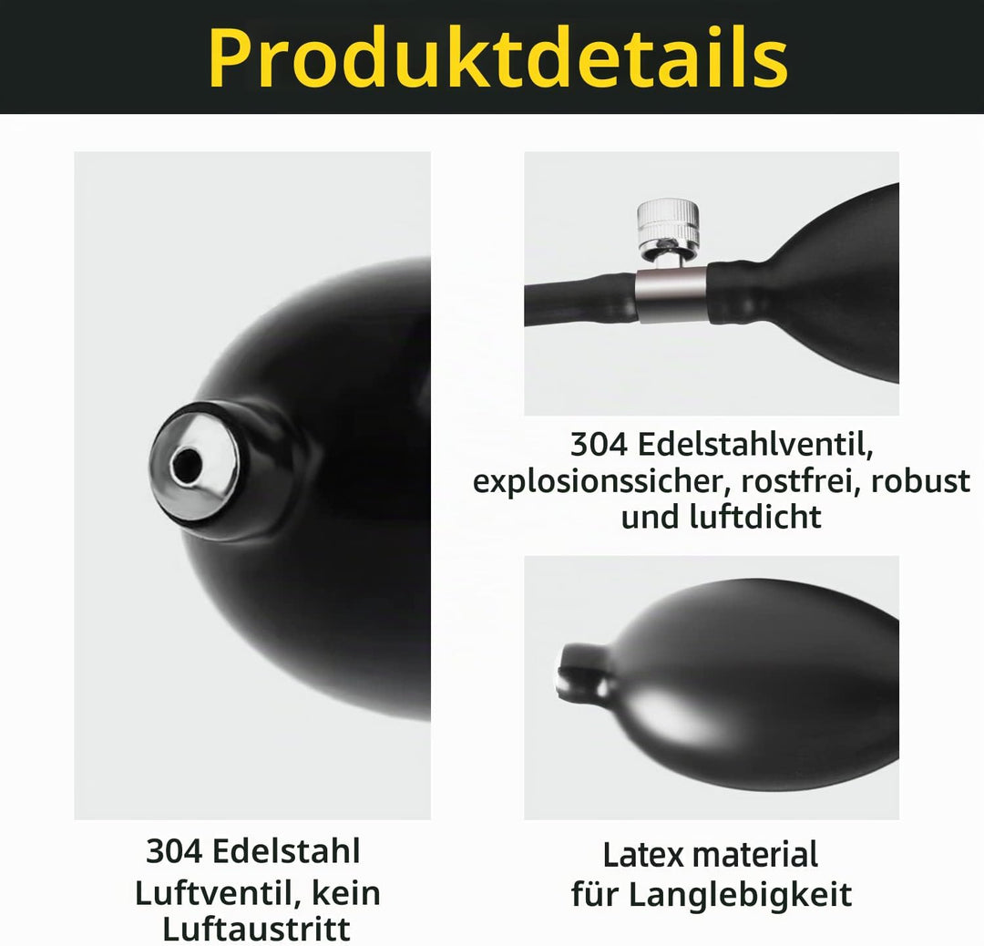 WANYI 2 Stück Montagekissen luftkissen Air Wedge Pump luftkissenheber hebekissen hebekissen für möbe