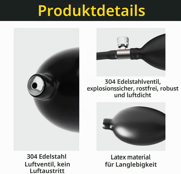 WANYI 2 Stück Montagekissen luftkissen Air Wedge Pump luftkissenheber hebekissen hebekissen für möbe