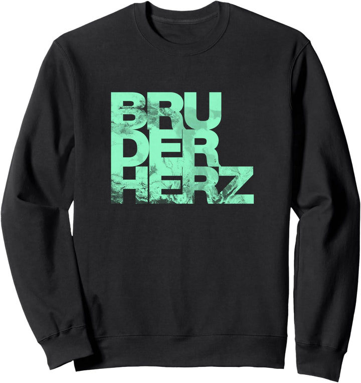 Für den besten Bruder der Welt: BRUDERHERZ Sweatshirt