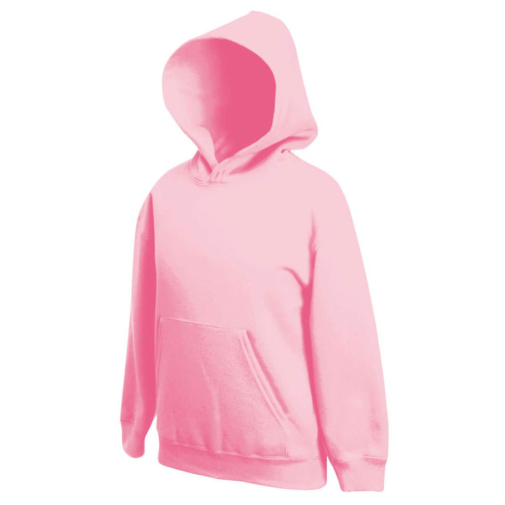 Fruit of the Loom Unisex Kinder Premium Kapuzenpullover 5-6 Jahre Pink (Light Pink), 5-6 Jahre Pink