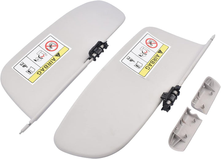 Huiruhy Sonnenblenden Sonnenschutz Satz Links + Rechts 1613251480 Kompatibel mit C3 II SC 2009-2016