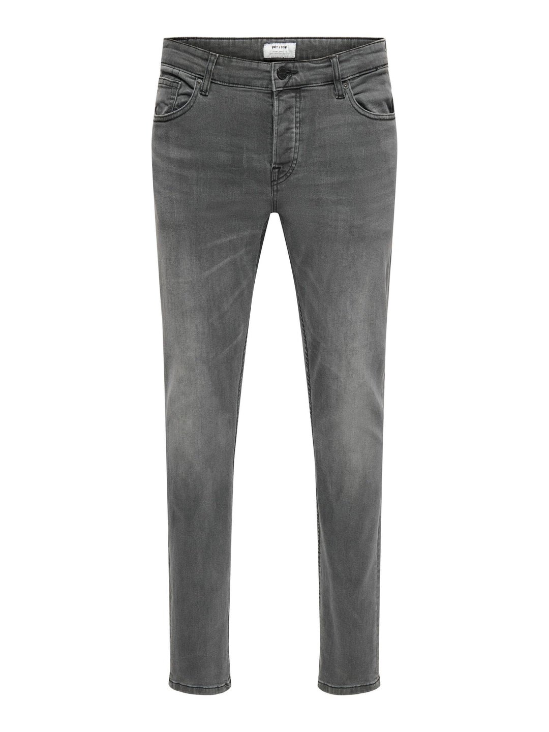 Only & Sons Male Slim Fit Jeans ONSLOOM Mid Rise Slim Fit Jeans 28W / 30L Black Denim