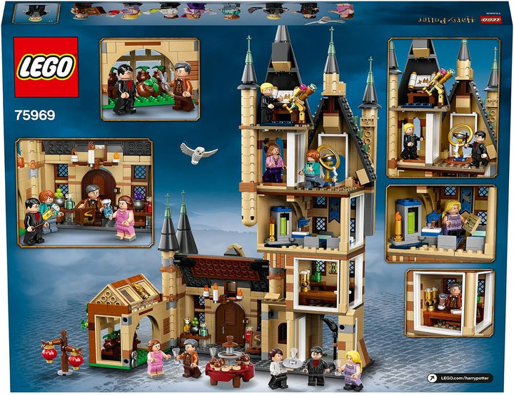 LEGO Harry Potter Astronomieturm auf Schloss Hogwarts, Modell-Spielzeug mit Figuren wie Hermine, Ron