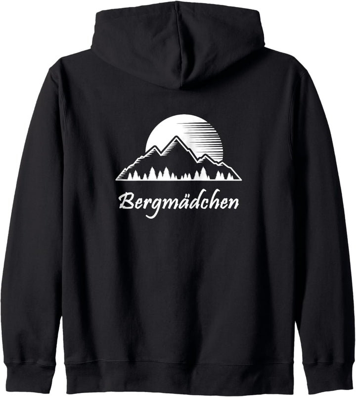 Bergmädchen Bergmadl Wandern Berge Hiking Bergsteigen Kapuzenjacke