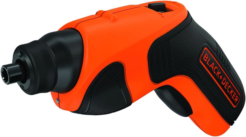 Black+Decker Li-Ion Kompakt-/ Akku-Schrauber (3,6V 1,5Ah, automatische Spindelarretierung, 5Nm Drehm
