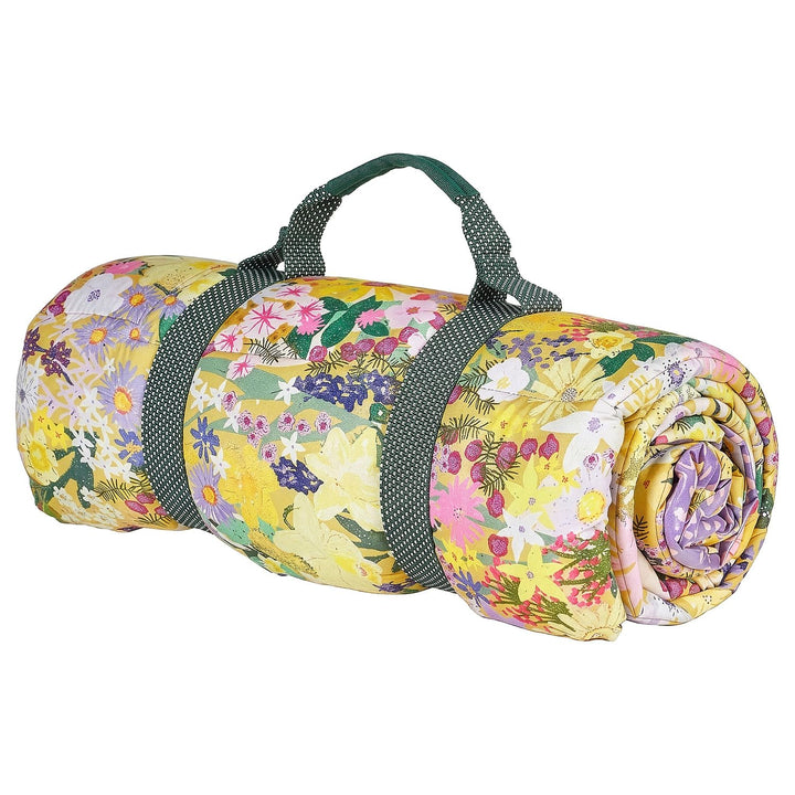 BUTLERS Picknickdecke 140x180 cm - Picnic Deluxe - Picknickdecke Baumwolle gefüttert | Liegedecke St