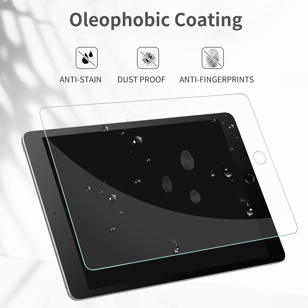 EasyAcc Tastatur Hülle Kompatibel mitiPad 10.2 Zoll (9/8/7 Generation-2021/2020/2019) mit Schutzfoli