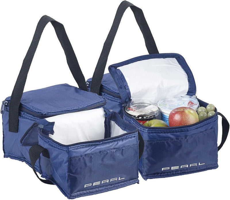 PEARL Kühlbox: 4er-Set isolierte Mini-Kühltaschen mit Tragegurt, je 2,5 Liter (Kleine Kuehltasche, K