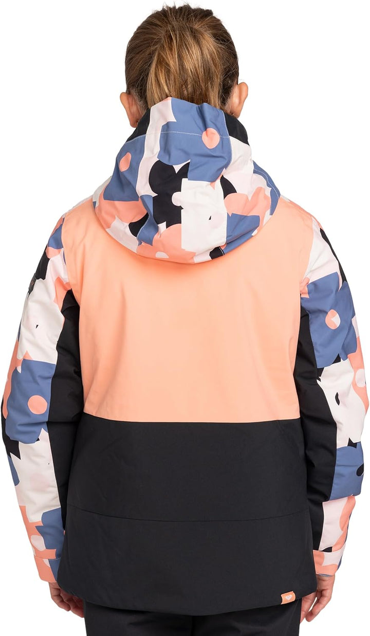 Roxy Mädchen Silverwinter Girl Jk Jacket (1er Pack) 10 Jahre PINK SALT PRIMA, 10 Jahre PINK SALT PRI
