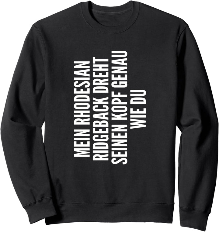 Rhodesian Ridgeback Hund Besitzer Frauchen Herrchen Geschenk Sweatshirt