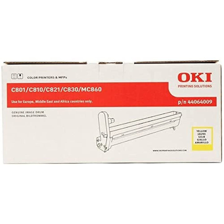 OKI 44064009 C810, C830, MC860 Trommel 20.000 Seiten, gelb yellow, yellow