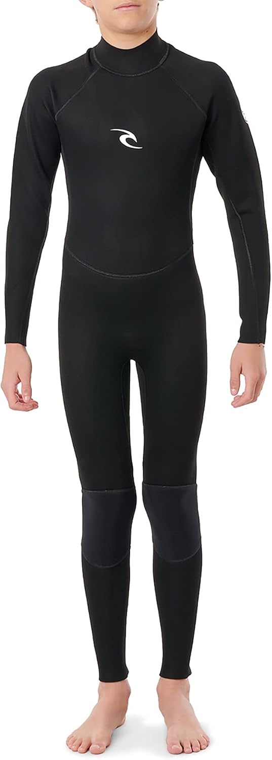 RIP CURL FREELITE JR 3/2 Back Zip Full Suit 2023 Black 14, 14